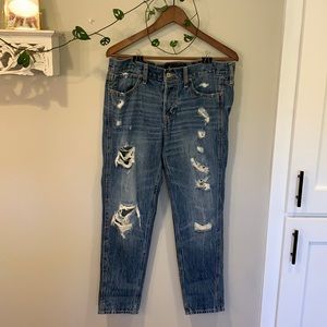 Hollister vintage boyfriend distressed denim